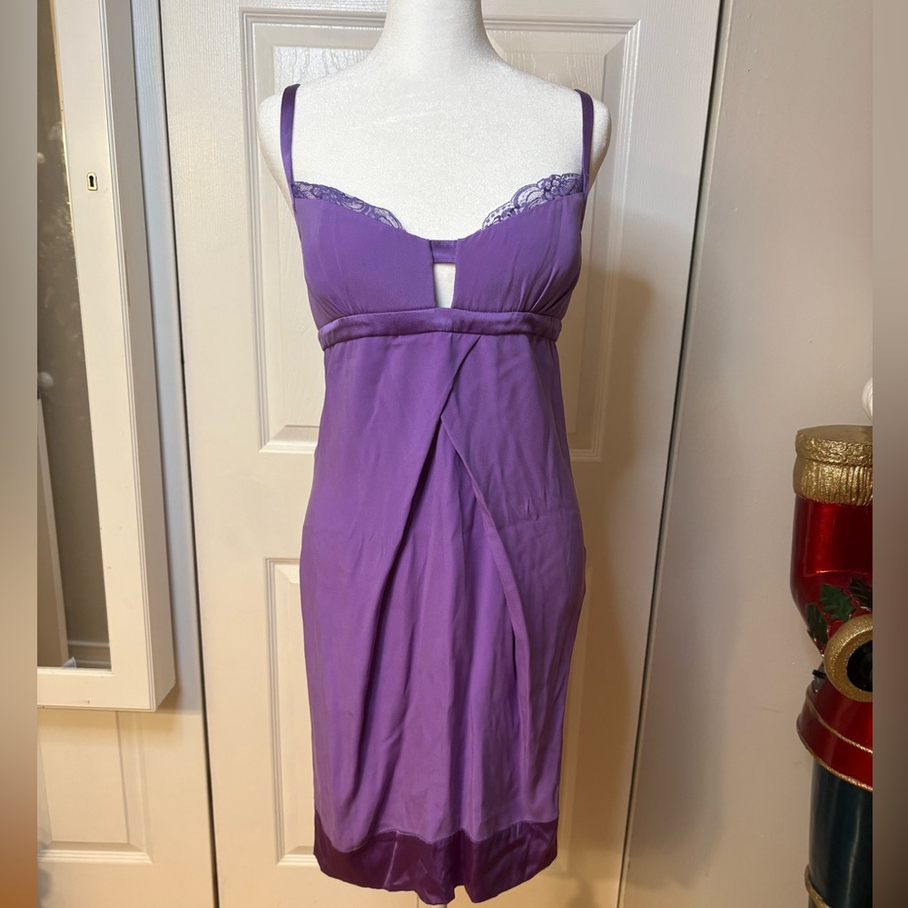 bebe Vibrant Purple Chemise